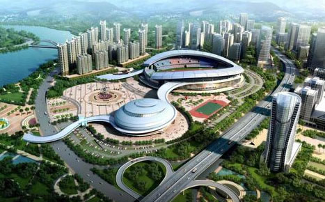 湖南邵阳市体育中心城项目总体规划